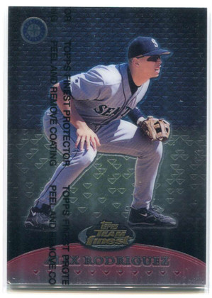1999 Finest Team Finest Red tf5 Alex Rodriguez 91/500