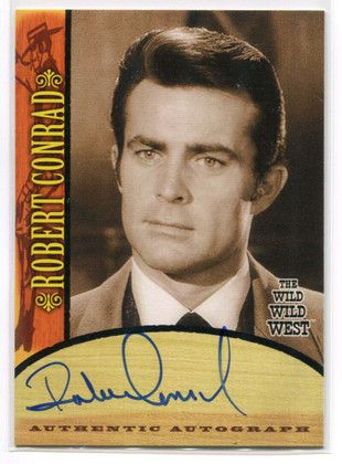 2000 Best of The Wild Wild West Season One Autographs a1 Robert Conrad Auto