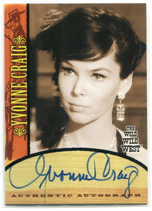 2000 Best of The Wild Wild West Season One Autographs a2 Yvonne Craig Auto