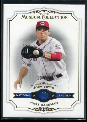 2012 Topps Museum Collection Blue 21 Joey Votto 12/99