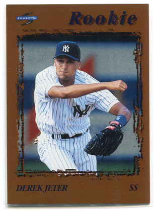 1996 Score Dugout Collection a106 Derek Jeter