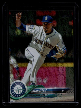 2018 Topps Factory Set Foilboard 321 Edwin Diaz 134/190