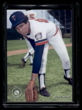 2016 Topps Legaices of Baseball Vault Metals vm11 Rod Carew 126/135