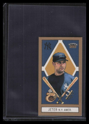 2003 Topps 205 Brooklyn 75 Derek Jeter w/o Gold Trim
