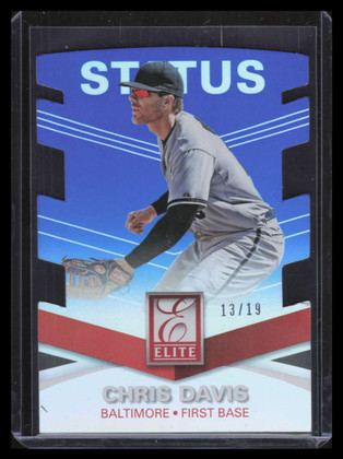 2015 Elite Status 154 Chris Davis 13/19