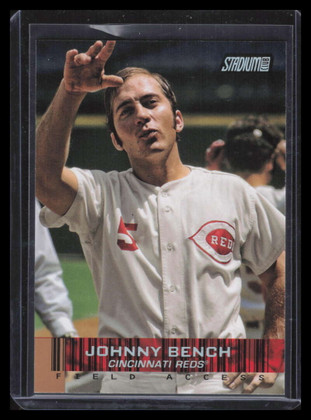 2014 Stadium Club Field Access Rainbow fa16 Johnny Bench 47/99