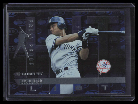 1997 Donruss Silver Press Proofs 415 Derek Jeter HIT /2000 Hit List