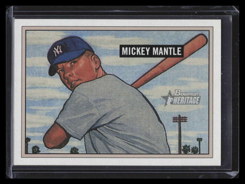2005 Bowman Heritage 350 Mickey Mantle ID: 122574