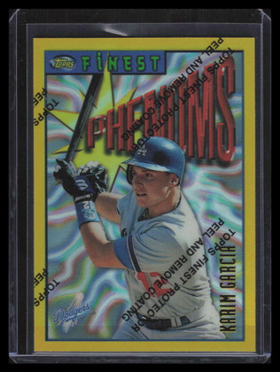 1996 Finest Refractor 20 Karim Garcia Gold Rare (b)