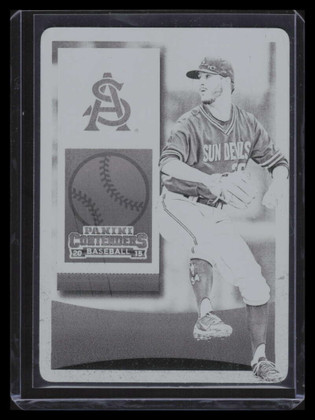 2015 Panini Contenders Printing Plate Black 23 Brett Lilek Rookie 1/1