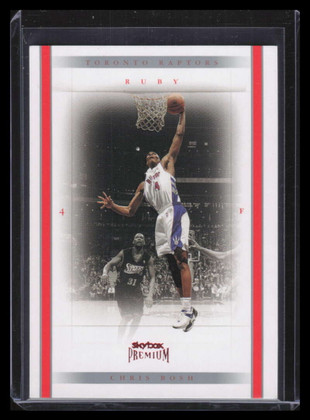 2004-05 SkyBox Premium Ruby 68 Chris Bosh 51/75