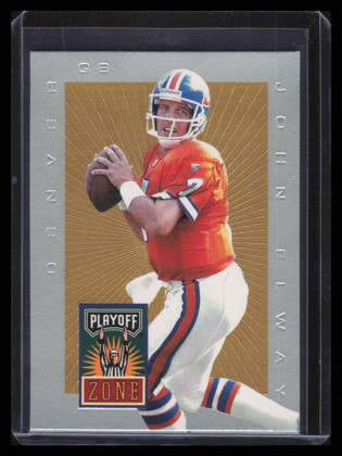 1996 Playoff Trophy Contenders Playoff Zone 3 John Elway