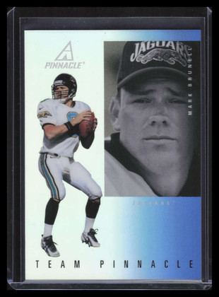 1997 Pinnacle Team Pinnacle Mirrors 3 Kerry Collins Mark Brunell ID: 123256