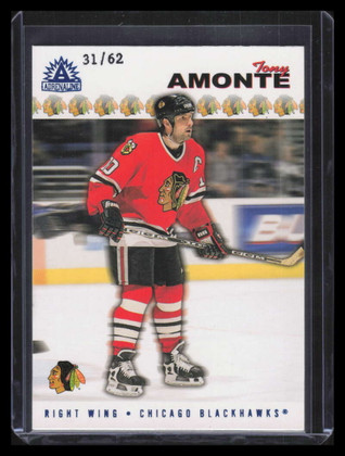 2001-02 Pacific Adrenaline Blue 38 Tony Amonte 31/62