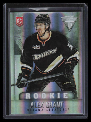 2013-14 Panini Titanium 251 Alex Grant Rookie 14/51