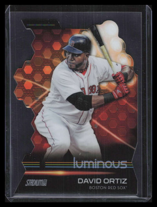 2014 Stadium Club Triumvirate Luminous t2c David Ortiz