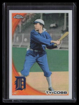 2010 Topps Chrome Wrapper Redemption Refractor 225 Ty Cobb (a)