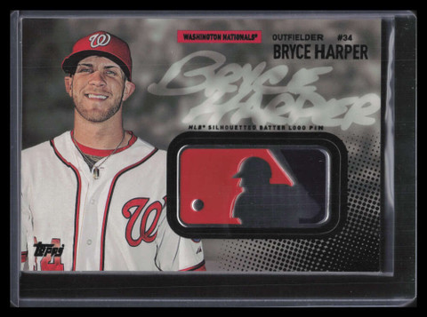 2015 Topps Logoman Pin msbl02 Bryce Harper Medallion Pin
