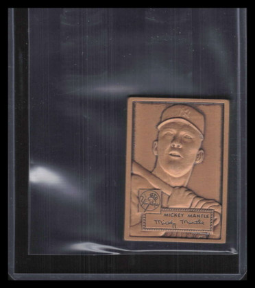 1983-91 Topps Traded Bronze Premiums 4 Mickey Mantle 1952 Topps