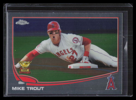2013 Topps Chrome 1a Mike Trout 124387