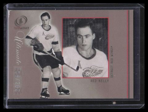 2001-02 Fleer Legacy Ultimate 38 Red Kelly 158/202