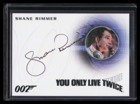 2015 James Bond Archives Autographs a279 Shane Rimmer Auto Hawaii Radar Operator