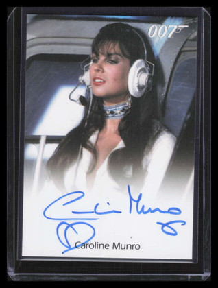 2015 James Bond Archives Full Bleed Autographs NNO Caroline Munro Auto Naomi