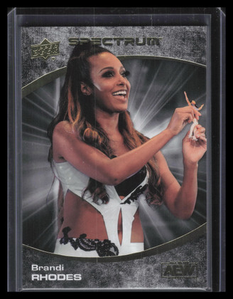2021 Upper Deck AEW Spectrum Dark 69 Brandi Rhodes 13/99
