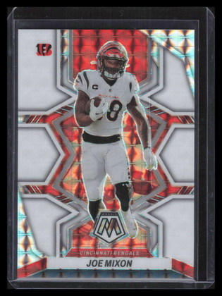 2022 Panini Mosaic Mosaic White Refractor 40 Joe Mixon 7/25