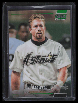2022 Stadium Club Chrome Green Refractor 277 Jeff Bagwell 70/99