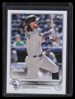 2022 Topps Vintage Stock 232 Brendan Rodgers 74/99