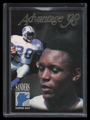 1998 Collector's Edge Advantage 50-point 61 Barry Sanders