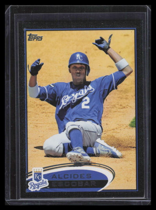 2012 Topps Black 51 Alcides Escobar 43/61