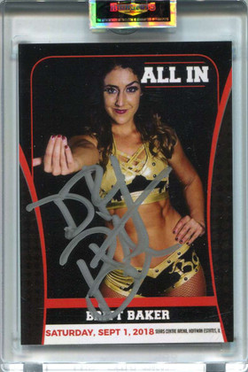 2018 Highsports All In 28 Britt Baker Auto