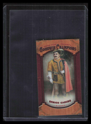 2014 Upper Deck Goodwin Champions Mini Foil Magician Red 172 Enrico Caruso 14/14