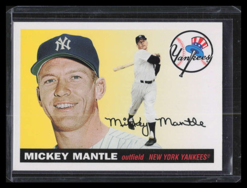 2011 Topps Lost Cards Original Backs 211 Mickey Mantle