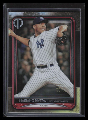 2020 Topps Tribute Red 37 Mariano Rivera 5/10