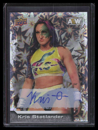 2022 Upper Deck AEW Autographs Dynamite 35 Kris Statlander Auto 1/5