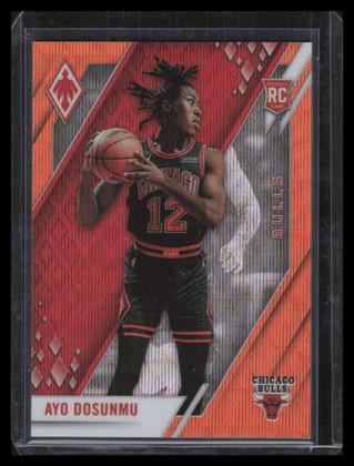 2021-22 Panini Chronicles 75th Anniversary 372 Ayo Dosunmu Phoenix Rookie 69/75