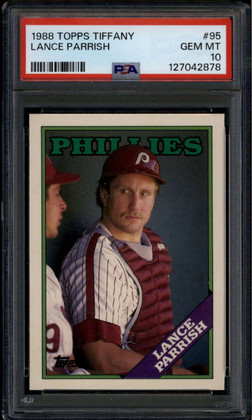 1988 Topps Tiffany 95 Lance Parrish PSA 10 GEM MT 127042878