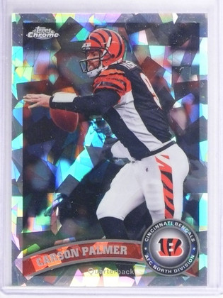 2011 Topps Chrome Crystal Atomic Refractor Carson Palmer #D082/139 #214 *62786