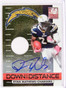 2011 Donruss Eliet Down Distance Ryan Mathews auto jersey #D08/25