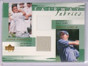 2002 Upper Deck Fairway Fabrics Sergio Garcia Jseper Parnevik dual shirt