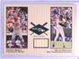 2002 Fleer Greats Dueling Duos Johnny Bench Willie McCovey Bat #DDWM1 *63737
