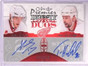 DELETE 14421 2008-09 O-Pee-Chee Dynasty Pavel Datsyuk &amp;amp; Homstrom autograph #D75/100 *67843