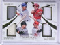 DELETE 14911 2017 Immaculate Kris Bryant Mike Trout Posey Harper quad jersey #D59/99 *68375