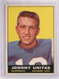 DELETE 16735 1961 Topps Johnny Unitas #1 VG *69759
