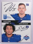 DELETE 17243 2017 Donruss Elite Pen Pals Duals Davis Webb Evan Engram autograph rc *70192