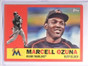 2017 Topps Archives Red Marcell Ozuna #D04/25 #14 *70544