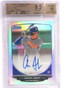 DELETE 17952 2013 Bowman Chrome Draft Refractor Aaron Judge autograph auto rc BGS 9.5 *70930